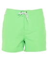 Sundek Swim Shorts In Light Green