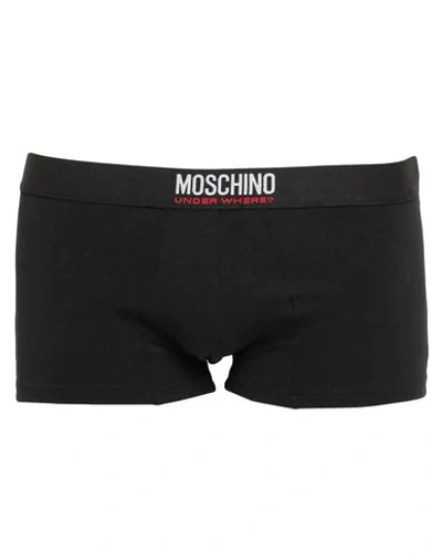 Moschino Boxers In Black