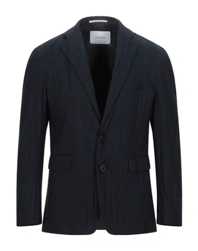 Aglini Suit Jackets In Dark Blue