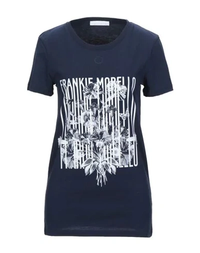 Frankie Morello White Cotton Women T-Shirt main image 0