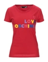 Love Moschino T-shirt In Red