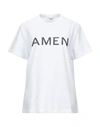 Amen T-shirts In White