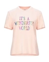 Alberta Ferretti T-shirts In Pink
