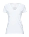 Majestic T-shirts In White