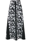 AMIR SLAMA MARGARIDA PRINTED MAXI SKIRT