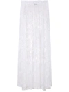 Amir Slama Wide-leg Lace Trousers In White