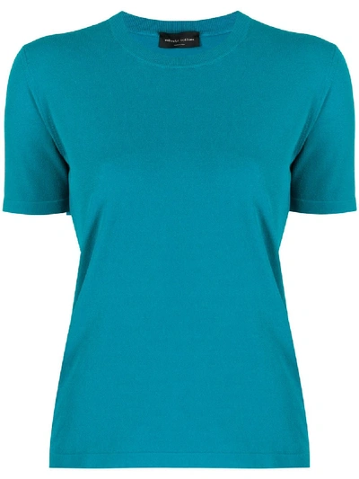 Roberto Collina Slim Fit T-shirt In Blue