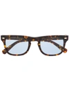 MOSCOT KAVELL SQUARE-FRAME SUNGLASSES