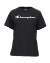 Champion T-shirts In Black