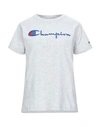 Champion T-shirts In Grey