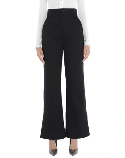 Rebecca Minkoff Flora High Waisted Trousers In Black