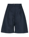 Department Five Shorts & Bermuda Shorts In Dark Blue