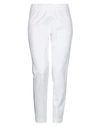 D-EXTERIOR D. EXTERIOR WOMAN PANTS WHITE SIZE 8 COTTON, POLYESTER, ELASTANE,13424763VS 3