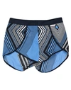 Frankie Morello Woman Shorts & Bermuda Shorts Blue Size 8 Polyester In Blue