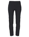 AVENUE MONTAIGNE AVENUE MONTAIGNE WOMAN LEGGINGS BLACK SIZE 2 VISCOSE, POLYAMIDE, ELASTANE,13459684XP 2