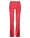 BLUMARINE BLUMARINE WOMAN PANTS RED SIZE 10 POLYESTER, WOOL, ELASTANE,13460835TE 3