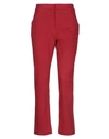 True Royal Woman Pants Red Size 4 Cotton, Elastane