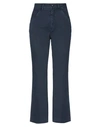 DEPARTMENT 5 DEPARTMENT 5 WOMAN PANTS MIDNIGHT BLUE SIZE 30 COTTON, ELASTANE,13466012OI 6