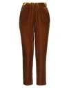 Kiltie Pants In Ocher