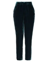 Kiltie Casual Pants In Dark Green