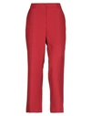 Luisa Cerano Casual Pants In Red