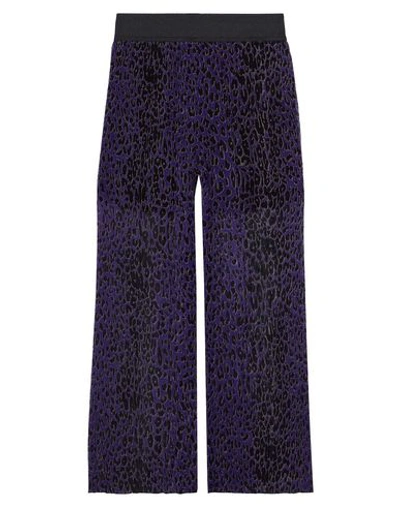 Anna Sui Casual Pants In Dark Purple