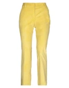 True Royal Casual Pants In Yellow