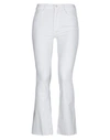Mother Casual Pants In White
