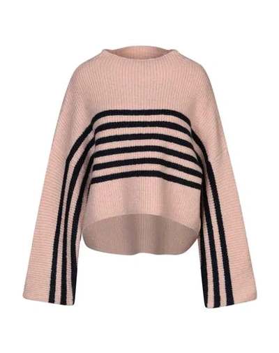 Native Youth Turtleneck In Pale Pink