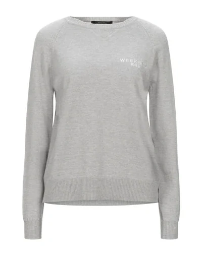 Weekend Max Mara Sweater In Light Grey