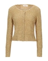 Jucca Cardigans In Gold