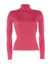 Elisabetta Franchi Turtlenecks In Fuchsia
