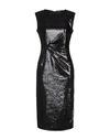 P.A.R.O.S.H P. A.R. O.S. H. WOMAN MIDI DRESS BLACK SIZE XL POLYESTER, POLYAMIDE,15040416SF 5