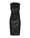 P.a.r.o.s.h Midi Dresses In Black