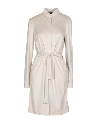 Alessandro Dell'acqua Knee-length Dress In Beige