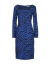 Blumarine Midi Dresses In Blue
