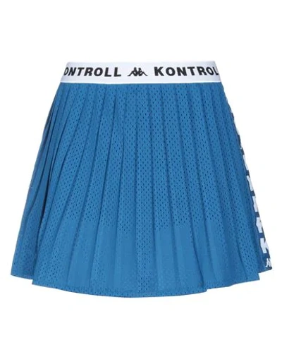 Kappa Mini Skirts In Blue