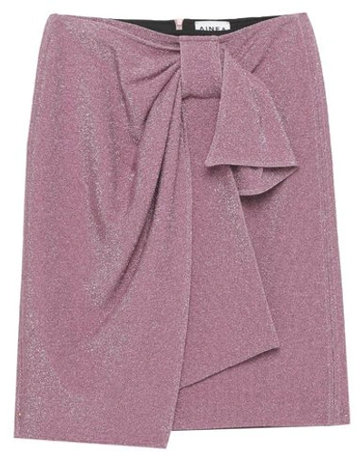 Ainea Midi Skirts In Pink