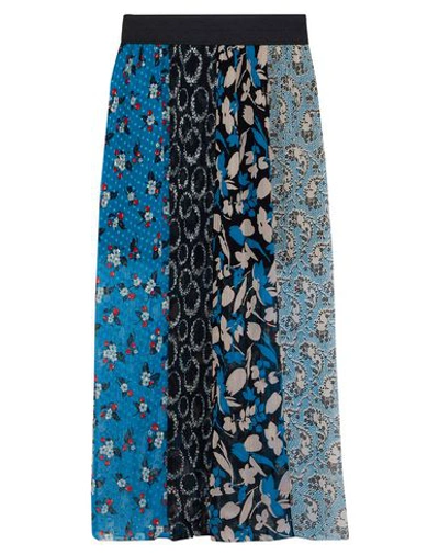 Anna Sui Long Skirts In Blue