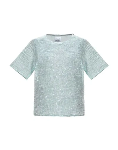 Si-jay Blouses In Light Green