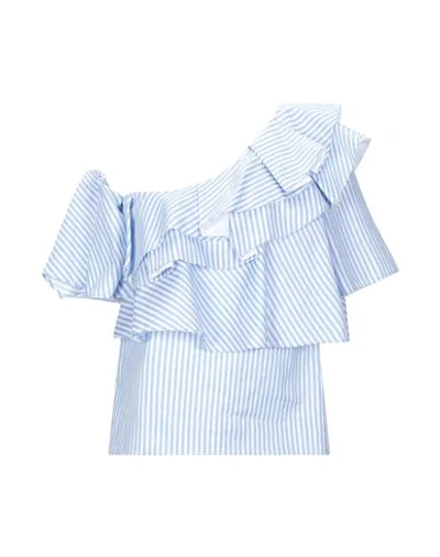 Si-jay Blouses In Sky Blue
