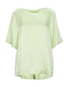 Xacus Blouses In Light Green