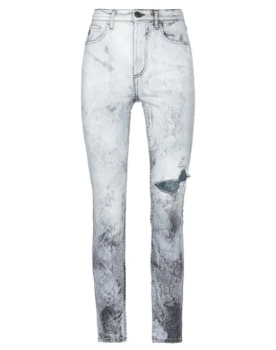 Marcelo Burlon County Of Milan Jeans In Grey