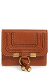CHLOÉ MARCIE LEATHER FRENCH WALLET,C10UP572161