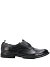 OFFICINE CREATIVE TEXTURED LACELESS OXFORD SHOES