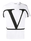 Valentino White Vlogo T-shirt In White