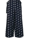 CHLOÉ HORSE PRINT CULOTTES,A72C24F6-872A-839A-550F-893F944A6FFF