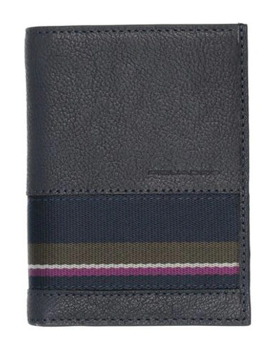 Piquadro Wallet In Dark Blue