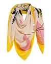 An An Londree Square Scarf In Beige