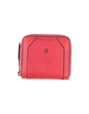 Piquadro Wallets In Red